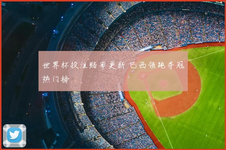 世界杯投注赔率更新 巴西领跑夺冠热门榜