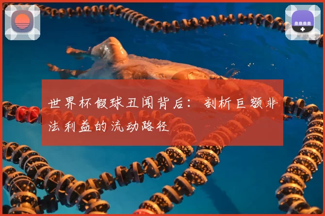 世界杯假球丑闻背后：剖析巨额非法利益的流动路径