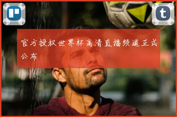 官方授权世界杯高清直播频道正式公布