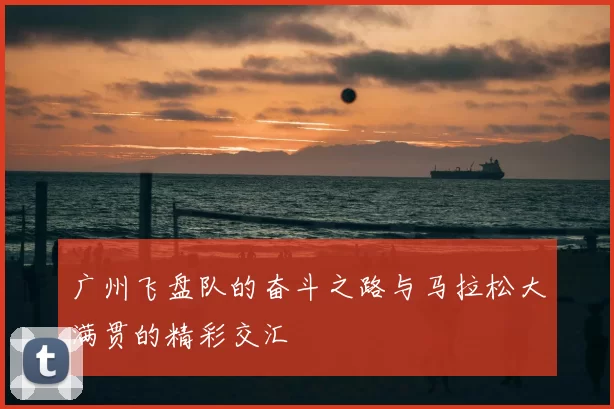 广州飞盘队的奋斗之路与马拉松大满贯的精彩交汇